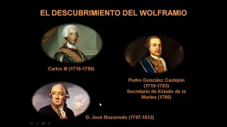 Conferencia de Guillermina Martín del descubrimiento del Wolframio por Fausto y Juan José Elhuyar