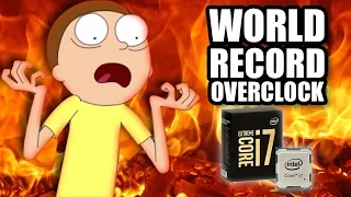 WORLD RECORD - Worlds FASTEST i7 6950x CPU - Extreme Overclocking Live on Stage