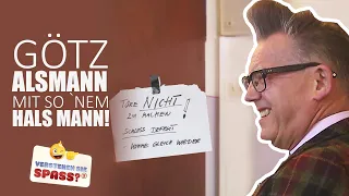 Götz Alsmann bekommt einen Hals Mann | Verstehen Sie Spaß?