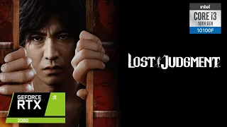 Lost Judgment Gameplay with i3 10100f and RTX 2060 6gb (Ultra Setting)