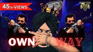 Own Way - Sidhu Moosewala x GTA V |  Epic Cinematic Music Video ft. Michael