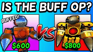 BUFFED TITAN DRILLMAN vs OLD TITAN DRILLMAN!?