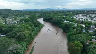 Construcción de bordas para evitar inundaciones