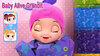 Poupée BABY ALIVE  "Bébé Grandit" Poupon Grow Up Doll