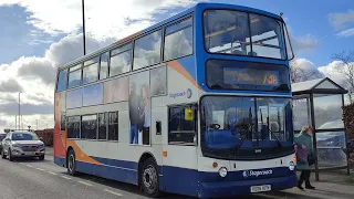 *Kickdowns* Stagecoach Strathtay 18449 ALX400 Dennis trident (VU06 KFN)