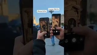 Iphone 13 pro vs Huawei P50 zoom test🤯amazing zoom