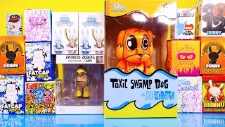 Kidrobot Mega Unboxing BFFs Simpsons Futurama Chaos Bunnies Dunny Blind Box Disney Cars Toy Club