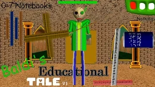 Baldi's Educational Tale: Baldi's Wants To Kill You  - Baldi's Basics V1.4.1 Mod