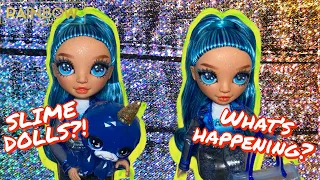 RAINBOW HIGH SLIME DOLLS?! Skyler Bradshaw + Bluebell Unboxing & Review! 💙 Is This Reboot a Flop?