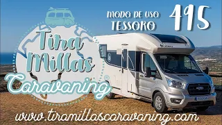 AUTOCARAVANA BENIMAR TESSORO 495 / MODO DE USO