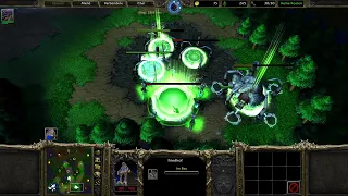 Undead vs Human 1v1 Warcraft 3 Ranked Game [Deutsch/German]