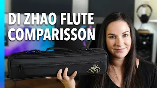 Comparing Di Zhao 401, 601, & 801 Models (Formerly 300, 500, & 700) | Di Zhao Flute Comparison