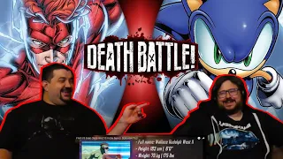 Flash VS Sonic (Wally West VS Archie Sonic) | @deathbattle | RENEGADES REACT