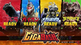 GigaBash - All Characters & Stages + DLC (Godzilla 4 Kaiju Pack) *Updated*