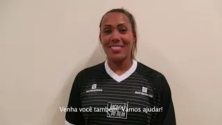 Bárbara Micheline apoia o Além da Cura!