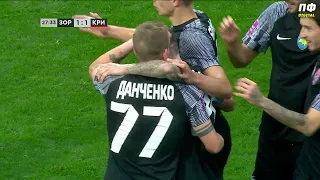 Дубль у дебютному матчі / Зоря 2:1 Кривбас / Кірюханцев забиває парашутом