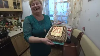 ВЛОГ : ПОЗДРАВЛЯЕМ СВЕКРОВЬ С 70 -ЛЕТИЕМ / ЮБИЛЕЙ