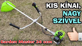 Kínai fűkasza lehet jó ?  IGEN ! - Garden Master 25,4 cm3