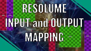 Input and Output mapping basics // Resolume Arena #resolume