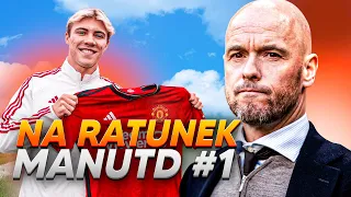 [#1] ZACZYNAMY! NA RATUNEK MANCHESTEROWI UNITED | EA FC 24 KARIERA MENADŻERA