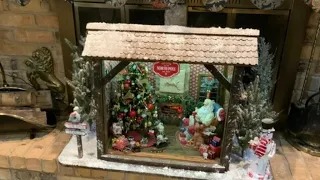 Christmas Houses We Built and Embellished With IOD Products