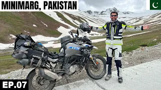 Minimarg the MOST Beautiful Place in PAKISTAN 🇵🇰 EP.07 | North Pakistan Motorcycle Tour