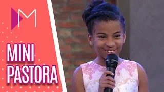 Vitória de Deus, a mini pastora - Mulheres (02/10/2018)