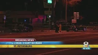 Fatal car crash in St. Petersburg