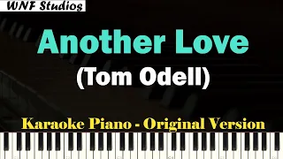 Tom Odell - Another Love Karaoke Piano (Original Key)