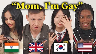 Asian VS Western, Tell Their Parents and Friends They Are Gay