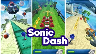 the name of the game :sonic dash(the best phone game)