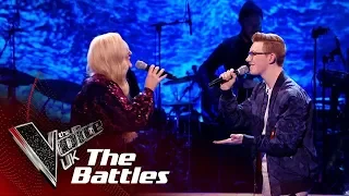 Eva Campbell vs Callum Butterworth sings This Town in The Voice U.k S8 The Battles - SUBTITULADO