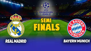 REAL MADRID vs BAYERN MUNICH Full match | UEFA Champions League, semi-finals | Game play PES 21