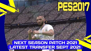 PES 2017 NSP 2021 TRANSFER CLOSED UPDATE GAMEPLAY | FC BARCELONA VS REAL MADRID | HD GAMEPLAY