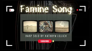 Famine (Song)| Spooky Halloween Harp Solo | Harp Sheet Music