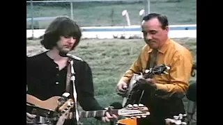 Rock & Roll Meets Bluegrass & Bob Dylan. You Ain't Goin Nowhere. The Byrds & Earl Scruggs Circa 1971