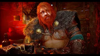 Are you a calm and reasonable person Thor Kratos God of War Ragnarok Cutscene Clip Video PS5 60FPS