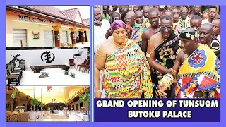 GRAND OPENING OF TUNSUOM BUTOKU PALACE BY NANA OSEI BONSU,  MAMPONG HEMAA AND NANA AGYEINIM BOATENG