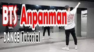 [Dance Tutorial] BTS - Anpanman (Count + Mirrored) 안무배우기