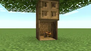 house inside tree