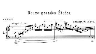 F. Chopin - Études Op. 10 & Op. 25 (Pollini, 1972)