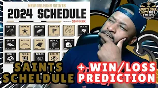 #Saints Schedule Prediction 2024: Big Q's Win-Loss Analysis & More