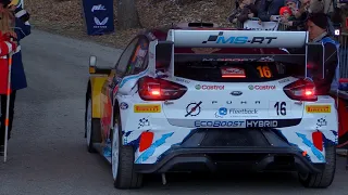 WRC Rallye Monte Carlo 2024 - Shakedown - Start sound and action