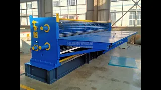 Horizontal Barrel Corrugated Roof Sheet Roll Forming Machine