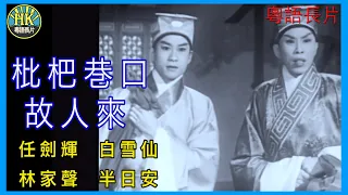 《粵語長片》枇杷巷口故人來 (1959 )｜任劍輝｜白雪仙｜林家聲｜半日安｜導演：蔣偉光 | 香港電影 | 香港粵語電影 | 粵語中字