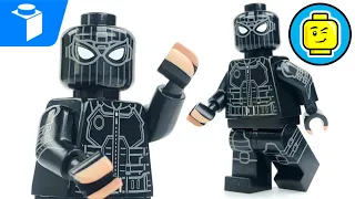 PHOENIX CUSTOMS LEGO Stealth Suit Spider-Man Custom Minifigure Review