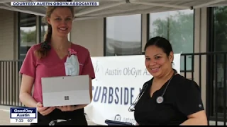 Austin OBGYN Associates offers curbside service to help patients avoid COVID-19 exposures