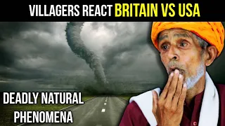 Villagers react to Deadly Natural Phenomena America Has That Britain Doesn't ! React 2.0