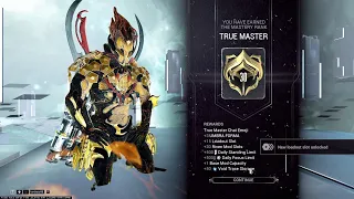 Warframe Mastery Rank 30 Test "The Easy Mode" And Rewards!