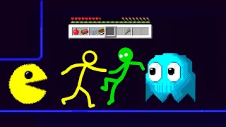 Animation vs  Arcade Games - Stickman Survive in Minecraft